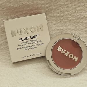 Buxom Plump Shot Collagen Peptides Advanced Plumping Blush shade Berry Glam